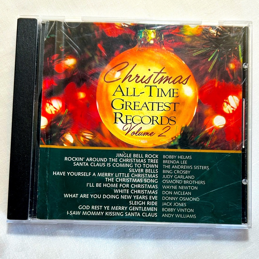 CD- Christmas All Time Greatest Records- Volume 2